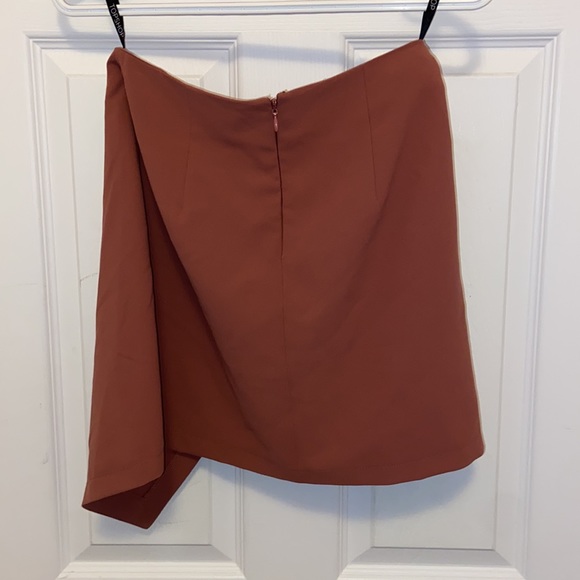 Topshop asymmetrical wrap skirt - Picture 4 of 5